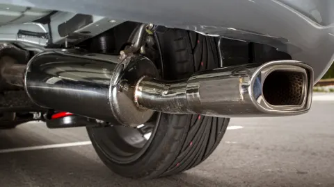 Added Dedicated Muffler Bay
